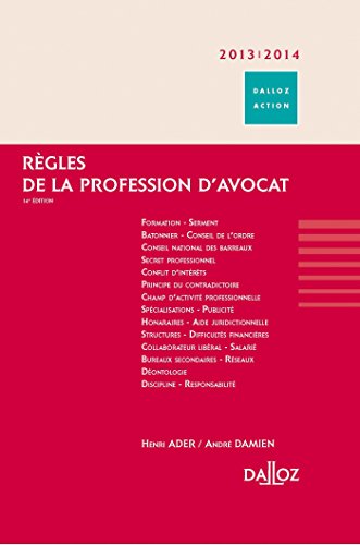 Règles de la profession d'avocat