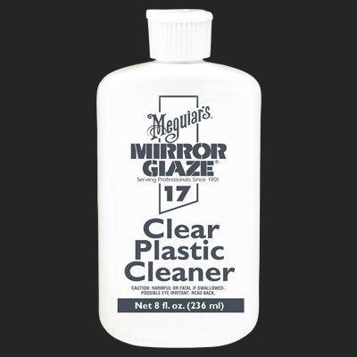 Meguiars #17 Clear Plastic Cleaner, 8 oz Bottle