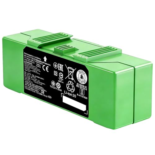 6000mAh ABL-F Battery Compatible with iRobot Roomba e i and j Series i8 i8+ j7+ j7 i7+ i7 7150 7550 i7550 i7558 i5 i6 j5 j5+ i4 i4+ i3 i3+ e5 5150 e6 e6198 i755020 ABL-D2 ABL-D1 ABL-D2A Green at Amazon