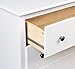 Prepac Sonoma Traditional Tall Nightstand Side Table with 3 Drawers, Functional Tall 3-Drawer Bedside Table 16