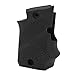 Hogue Overmolded Rubber Grip for SIG SAUER P938 Ambi-Safety with Finger Groves, Black - 98080
