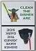 Star Wars Clean & Dirty Yoda/Darth Vader Dishwasher Magnet. Extra Strong Magnet! End Kitchen Problems! 100% Made in the USA!
