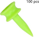 Zivisk Golf Tees Plastic 25MM 100 Count Green 1 inch Tee view 7