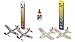 Guillows 4-Pack Balsa Planes Twin Pak PLUS bottle of Elmers Glue