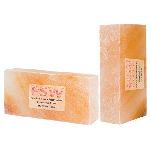 Wellness Pack Pro - 100% Pure Himalayan Pink Salt Bricks Size 8"x 4"x 2" Himalayan Pink Salt Tiles Crystal Salt Slab for Home Improvement and Decor (Pack of 10) - Image 4