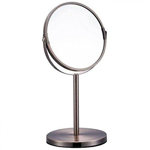 Blue Canyon Antique Copper Free Standing Magnifying Mirror | Home Decor | Bathroom Accessories | Beauty 1X / 2X