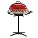 George Foreman GFO201RX Indoor/Outdoor Electric Grill, Red