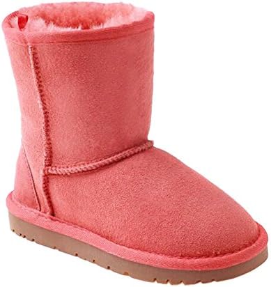Ozwear UGG Classic Mid-tube Snow Boots Children's Boots Pink (US Toddler 5M/6M)(UK 4/4.5)(AU 5/6)(EU 23.5)