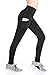 Annjoli Women's Workout Leggings Yoga Running Pants with Pockets