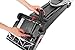 Rubbermaid Commercial Executive Series Manual Height Adjustment Upright Vacuum Cleaner, 12-Inch, Black (1868440)