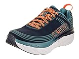 HOKA ONE ONE Men's Bondi 6 Running Shoe, Black Iris/Storm Blue 11.5 US