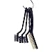 Sunmns Handle Stainless Steel Metal Wire Scratch Brush Set for Cleaning Welding Slag and Rust, 9 Pieces