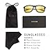 HD Night Vision Glasses RAYSUN Rain Day Safety Polarized Driving Sunglasses
