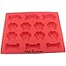 Mehome 14-cavity Silicone Mold Dog Paws Bones Fish for Soap, Bread, Loaf, Muffin, Brownie, Cornbread, Cheesecake, Pudding,Baking,cake Mould