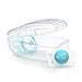 Chicco PhysioForma mi-cro Newborn Pacifier for Babies 0-2m, Teal, Orthodontic Nipple, BPA-Free, 2-Count in Sterilizing Case
