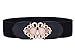 Syuer Womens Vintage Wide Elastic Stretch Waist Belt