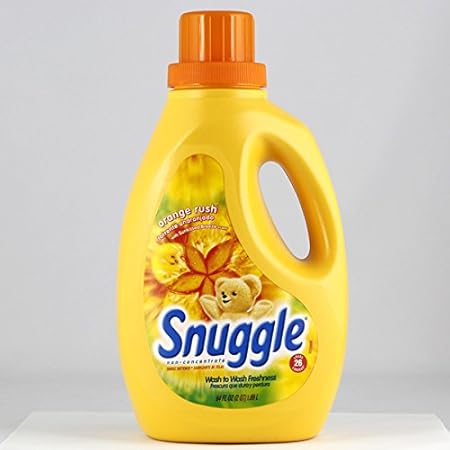Amazon スナッグル柔軟剤 オレンジラッシュ 26回分 64oz 非濃縮 Sun Products 液体柔軟剤