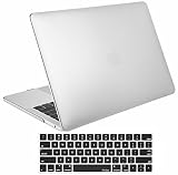 ProCase MacBook Pro 13 Case 2019 2018 2017 2016 Release A2159 A1989 A1706 A1708, Hard Case Shell Cover and Keyboard Skin Cover for Apple MacBook Pro 13 Inch with/Without Touch Bar and Touch ID -Silver