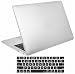 ProCase MacBook Pro 13 Case 2019 2018 2017 2016 Release A2159 A1989 A1706 A1708, Hard Case Shell Cover and Keyboard Skin Cover for Apple MacBook Pro 13 Inch with/Without Touch Bar and Touch ID -Silver