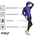 ClubFit Women's Ultra Light Activewear Jacket with Light Reflective Material and Earphone Loops