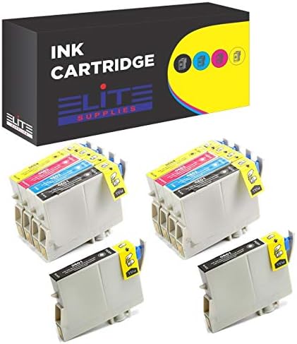 Aria Supplies Remanufactured 10 Pack Inkjet Cartridges for Epson T060 T060120 T060220 T060320 T060420 Compatible with Stylus C68, C88, C88Plus, CX3800, CX3810, CX4200, CX4800, CX5800F, CX7800