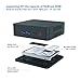 Mini PC Beelink U55 Windows 10 Pro Intel Core I3 5005U Processor Intel HD Graphics 5500/8GB RAM+512GB SSD/Dual HDMI/Dual WiFi/BT4.0/Fan (Supports Extended RAM & SSD)thumb 3
