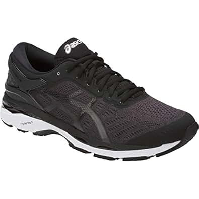 gel kayano 24 black phantom white