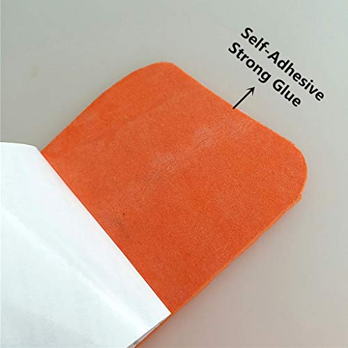 Baosity 3Pcs/Set Non Slip Surfboard Traction Tail Pads Boat Deck Grips for Surfing Skimboarding Surf Surfing Accessories - Orange, as described