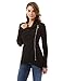 PattyBourik Women's High-low Hem Pullover Blouse