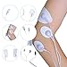 Tens Unit, Beemoon FDA Cleared Rechargeable Electronic Pain Relief Massager with 24 Modes and 6 Pads Muscle Stimulator for Pain Relief and Management
