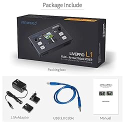 Feelworld LIVEPRO L1 V1 Multiformat Video Mixer
