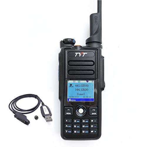 TYT MD-2017 DMR Dual Band Digital Handheld Two Way Radio Transceiver with Programming Cable TYT MD-2017 DMR Dual Band Digital Handheld Two Way Radio Transceiver with Programming Cable