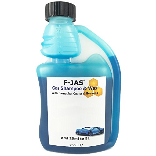 F-JAS Super Scented Vehicle Shampoo & Wax (250ml, Mint Choc Ice Cream)