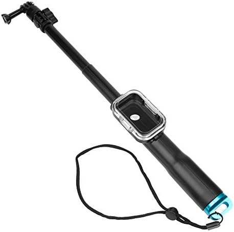 NLSD 39'' Monopod Handheld Extending Selfie Stick with Wifi Remote Housing Case for Gopro Hero 4 5 Session, Black, Silver Hero 2 3 3+ 4 5