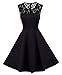 HOMEYEE Women's Vintage Chic Sleeveless Cocktail Party Dress A008