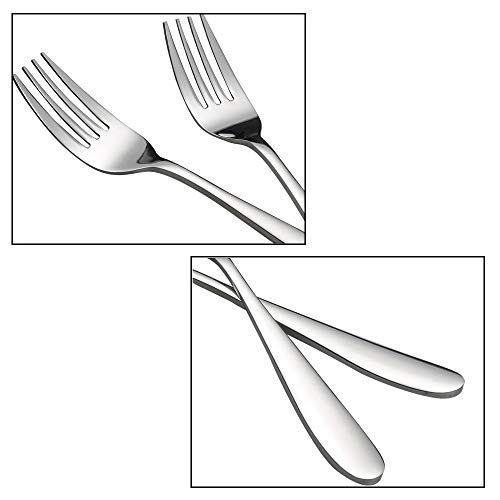 Kekow Serving Fork Set, 8Piece Stainless Steel Buffet Serving Fork, 9.37INCH Pricepulse