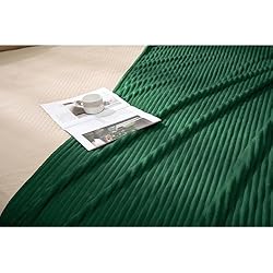 Vessia Flannel Fleece Throw Blanket for