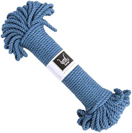 Wool Couture Macrame Rope 5mm, Sea Grass