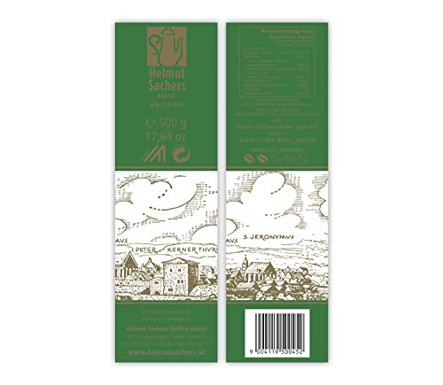 Helmut Sachers Kaffee - Entkoffeiniert, Intensität 2/5, 100% Arabica, gemahlen, 500g – Bild 4