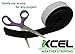 XCEL Rubber Pure EPDM Weather Stripping Adhesive Insulation Tape - Oil, Water Resistant Sound Proof Home Improvement Rubber Foam Strips For Door Window - Made in USA - 3 Rolls x 52