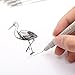 Precision Micro-Line Pens, Fineliner,Multiliner,Waterproof Archival ink For Artist Illustration, Office Documents, Scrapbooking, Technical Drawing -10 Pcs