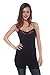4 Pack Zenana Women's Lace Trim Tank Tops Small Black, Black, White, White