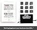 Amerigo Whiskey Stones Gift Set - Water Down Your Whisky? Never Again! Set of 9 Black Marble Whiskey Rocks - Reusable Ice Cubes - Gifts for Men - Fathers Day Gifts - Chilling Stones + FREE EBOOK