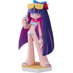 ウェーブ New PANTY & STOCKING with GARTERBELT POP UP PARADE BEACH QUEENS ストッキング L size PVC製完成品（一部ABS製） ノンスケール 全高約185mm