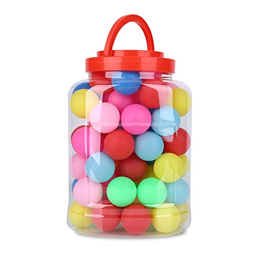image for Vbestlife Colored Ping Pong Balls Plastic Table Tennis Balls Multiple 