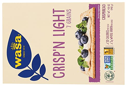 WASA CRACKER CRISPBREAD 7GRAIN LGHT, 4.9 OZ