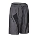HAMSWAN Men's Loose-Fit Padded Breathable Bike Shorts for Cycling