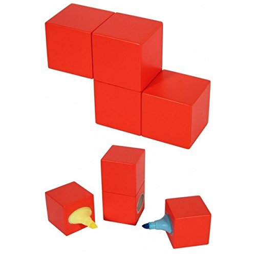 Paladone - Surligneurs Tetris - Bleu et Jaune - 5032331029806