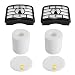2 HEPA Filter + 2 Foam Flet Filter Kit for Shark Rotator Pro Lift-Away NV500 NV501 NV505 NV552 HEPA Filter & Foam Filter Kit, Part # XFH500 & XFF500