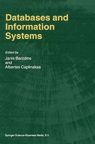 Databases and Information Systems: Fourth International Baltic Workshop, Baltic…